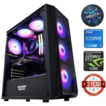 Dators Mdata Gaming Core I5-12400f 32gb 1tb Ssd Rt
