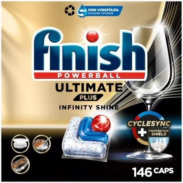 Trauku mazgājamās mašīnas tabletes Finish Ultimate