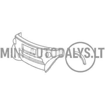 Aixam MEGA 1 kreisais priekšējais spārns Mini Auto