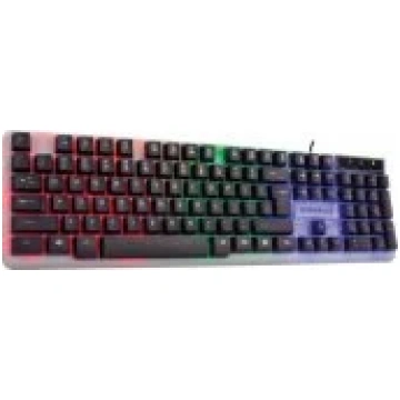 Rebeltec NEON gaming keyboard Black klaviatūra RBL