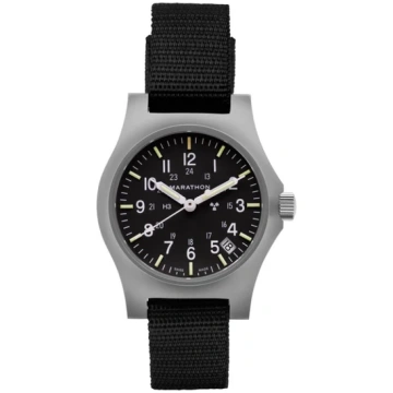 Maratona pulksteņa 36 mm virsnieka kvarcs ar datum