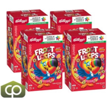 Kelloggâ€™s Froot Loops - 1.1 kg | Colorful and Wh
