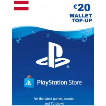 Austrijas PSN 20 EUR Dāvanu Karte Sony