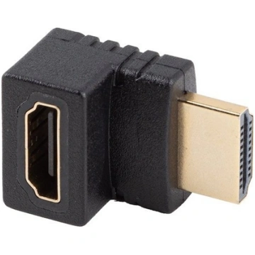 Adapter AV Lanberg HDMI - HDMI czarny (AD-HDMI-04)