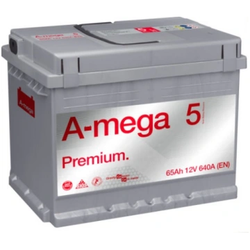Akumulators 65AH 640A 12V A-Mega 5 Premium