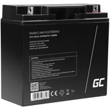 Green Cell Akumulators Gēla Agm54 12v 22ah