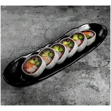 Sašimi rolls ar tunci
