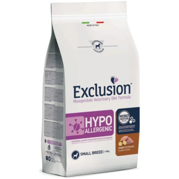 Exclusion monoprotein veterinary diet formula hypo