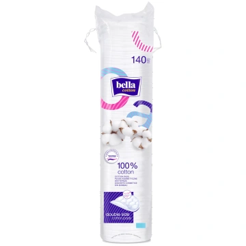 BELLA COTTON Cotton vates diski, 140 gab