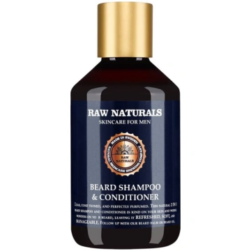 Bārdas šampūns un kondicionieris Raw Naturals Rust