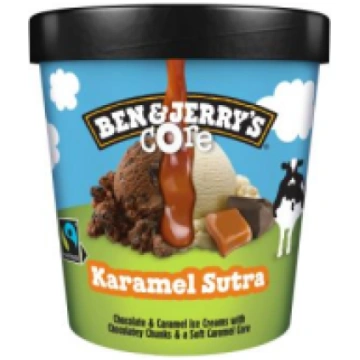 BEN&JERRY`S Karamel Sutra šokol.,mīksto karam.sald