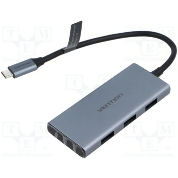 Hub USB; HDMI socket,microSD,SD,USB A socket x3,US