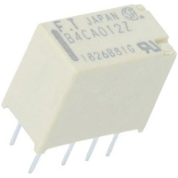 Relay: electromagnetic; DPDT; Ucoil: 12VDC; 2A; 0.