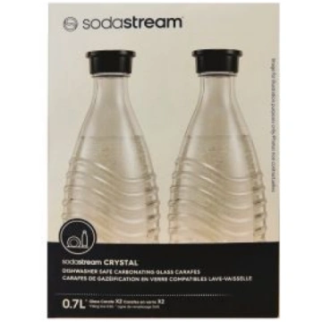 Bottiglie bipack glass crystal sodastream da 0,75