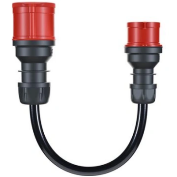 go-e Adapter for Gemini flex 22 kW, red CEE three-