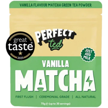 Vanilīnas garšas matcha tēja PerfectTed, 75 g Perf