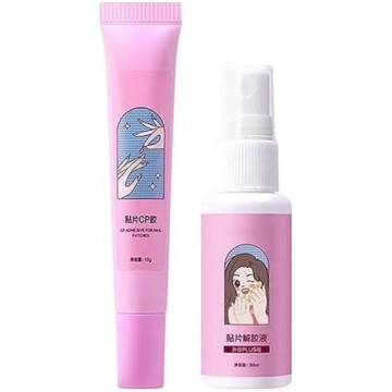 Nagelkleber, Fingernagel-Haftgel Set, Künstliche-F
