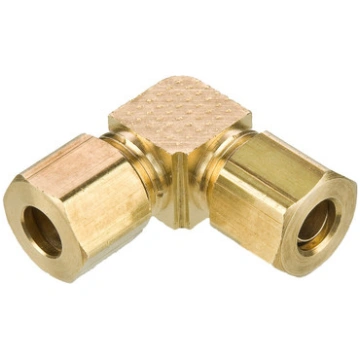 PARKER Elbow, 1/4 in, Compression End, 1400 psi, -