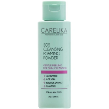 CARELIKA SOS Cleansing Foaming Powder