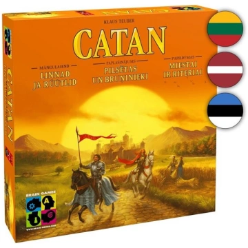 Galda spēle Catan: Pilsētas un bruņinieki (papildi
