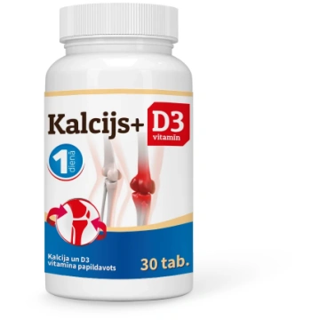 KALCIJS 400 MG + D3 5 MG tabletes