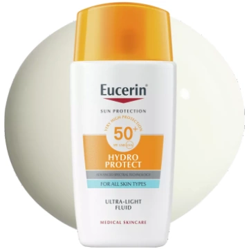 EUCERIN Sun Hydro Protect SPF50+ īpaši viegls seja