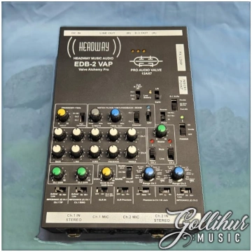 EDB-2 VAP Valve (Tube) 2-channel Preamplifier Head