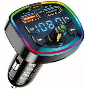FM raidītājs iKaku KSC-851 Bluetooth 5.0 MP3 auto 