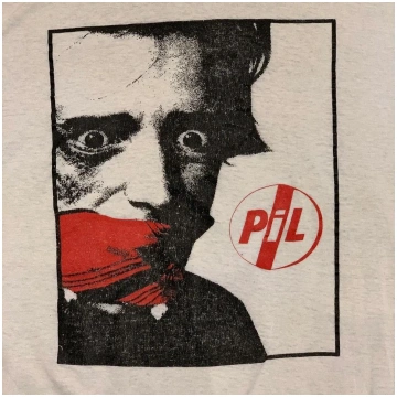 Rare Public Image Ltd 1980 Tour Band Short Sleeve 