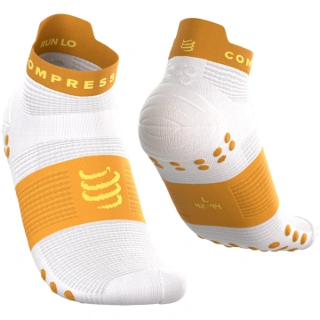 Compressport PRSV4 zemās skriešanas zeķes, White S