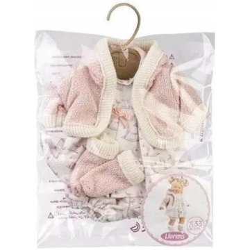 Leļļu kleita Llorens 33132 — apģērbs 33 cm lellēm,