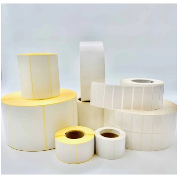 38mm*25mm baltas thermo eco uzlīmes 38*25*TE