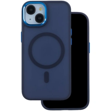 Frozen Mag case for iPhone 15 6,1" navy blue