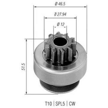 Zobrats, Starteris MAGNETI MARELLI 940113020424