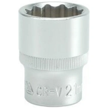 Patrona 12-kanšu, 21.0 mm, 1/2, CrV YATO