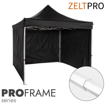 Tirdzniecības telts 3x3 Melna Zeltpro PROFRAME