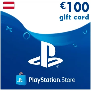 PSN Karte 100 EUR (Austrija) - PlayStation Dāvanu 