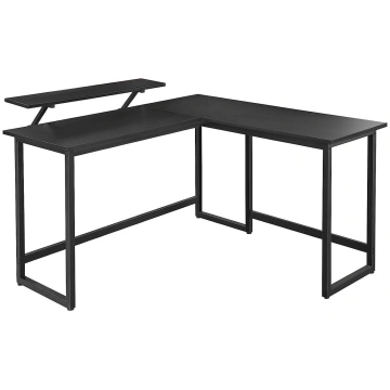 Stūra datorgalds/ biroja galds Vasagle LWD56BK 140