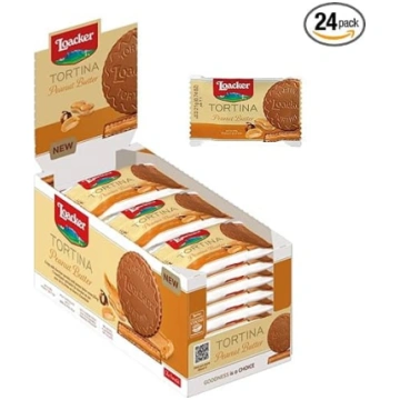 Loacker Tortina (zemesriekstu sviests) • Kraukšķīg