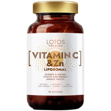LOTOS PREMIUM Liposomal Vitamin C & Zn, 90 kapsula
