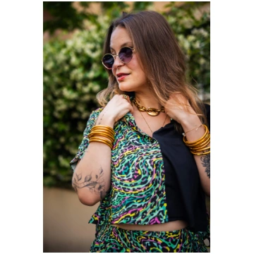 CAMICIA JUNGLE POP Indigena Bazaar