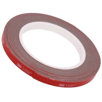Tape: fixing; W: 9mm; L: 5m; Thk: 1.1mm; double-si
