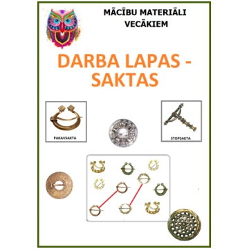 DARBA LAPAS - SAKTAS - Mācību materiāli Pirmsskola