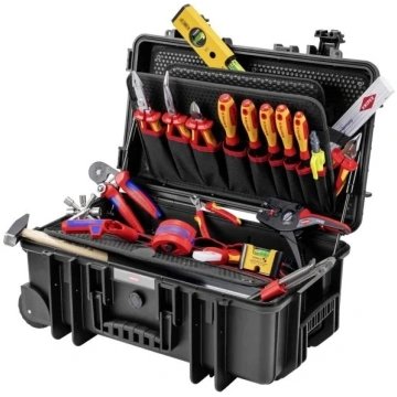 KNIPEX toolbox with tools Robust26 23 pieces