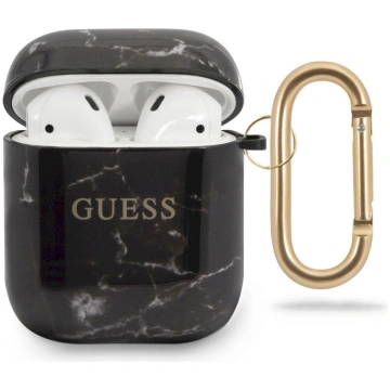Guess GUACA2TPUMABK Aizsargapvalks priekš AirPods 