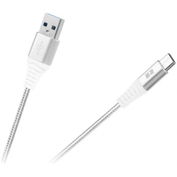 Vads USB 2.0 type C balts 100 cm (Rebel)