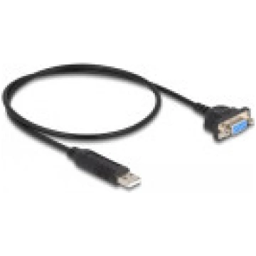 Delock USB adapteris 2.0 uz RS-232 seriālais D-Sub