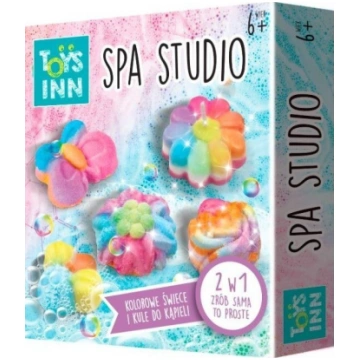 Creative kit SPA Studio Flower candles and bath bo