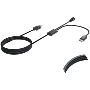 Tactical USB Charging 2-in-1 USB-C Cable for Garmi