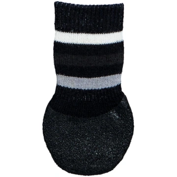 Zeķes suņiem Trixie 19524, melna krās., L-XL